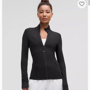 Black Lululemon Define Jacket NWT